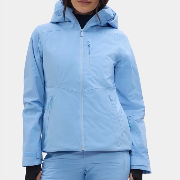 Halfdays Lawrence Jacket in Forget Me Not. Size Large. - Picture 1 of 4